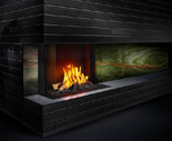 קמין גז בנוי Gas Fire Panorama 90-70_t